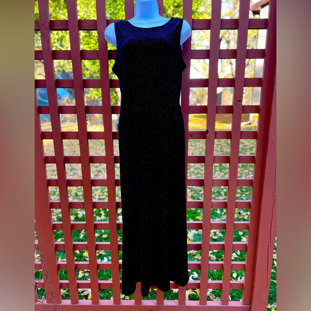 Ronnie Nicole Glitter Maxie Dress